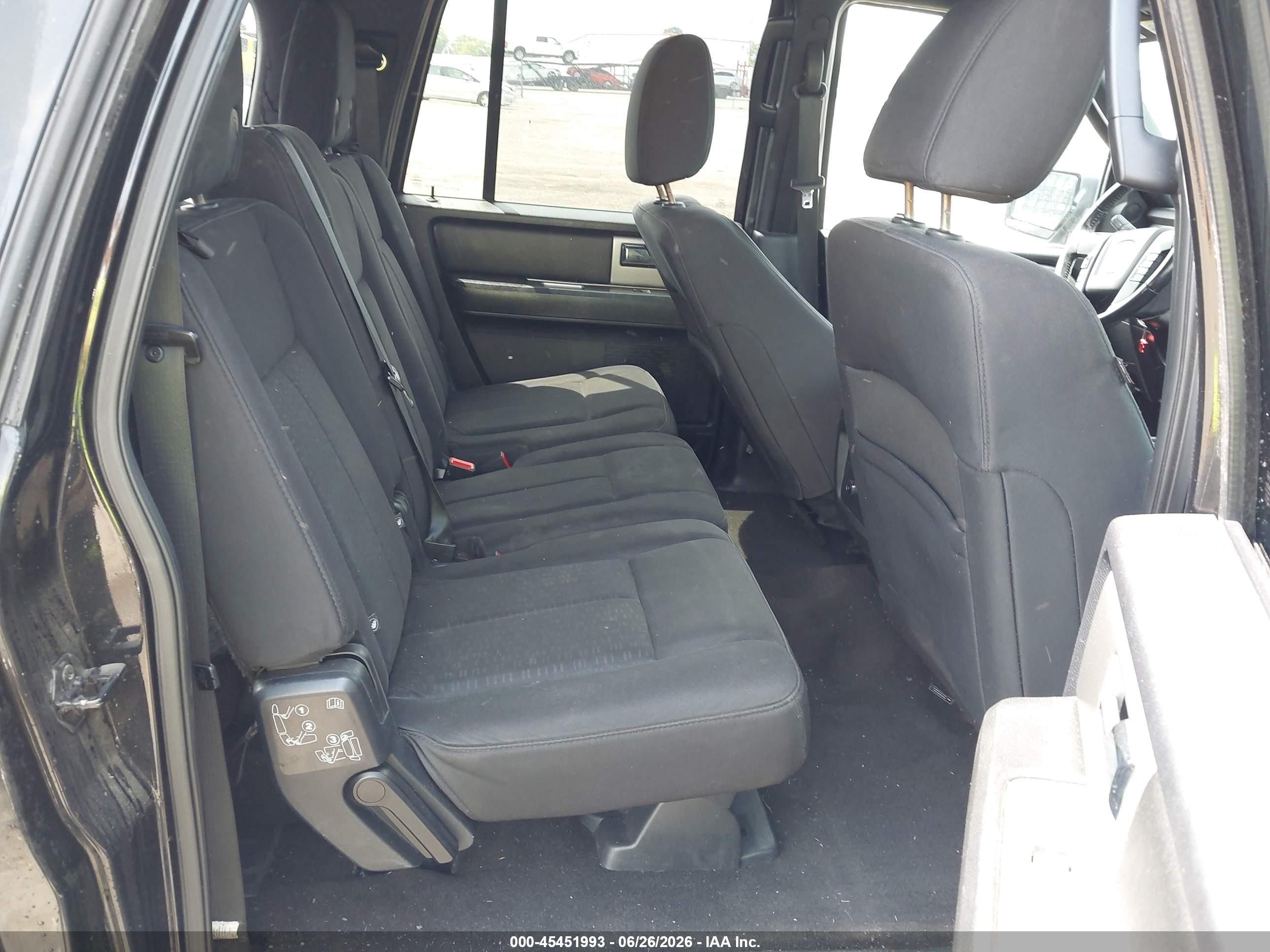 2015 Ford Expedition El Xlt Black vin: 1FMJK1JT1FEF38243
