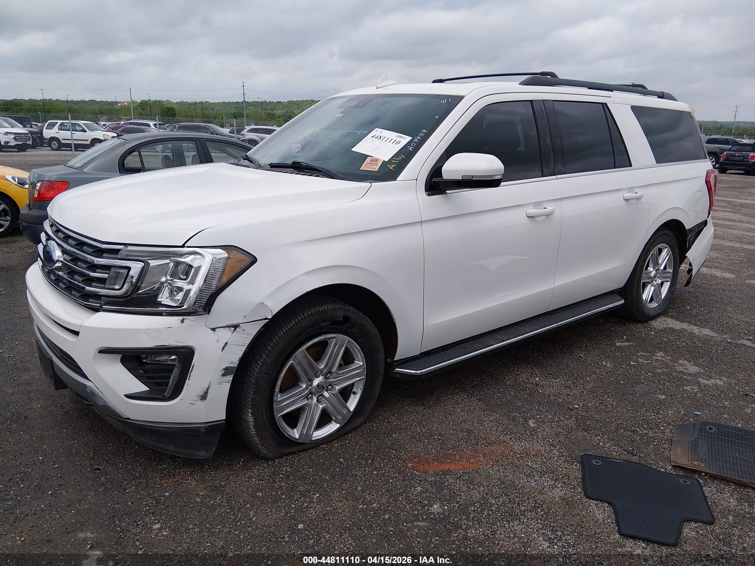 2020 Ford Expedition Xlt Max White vin: 1FMJK1JT1LEA61986