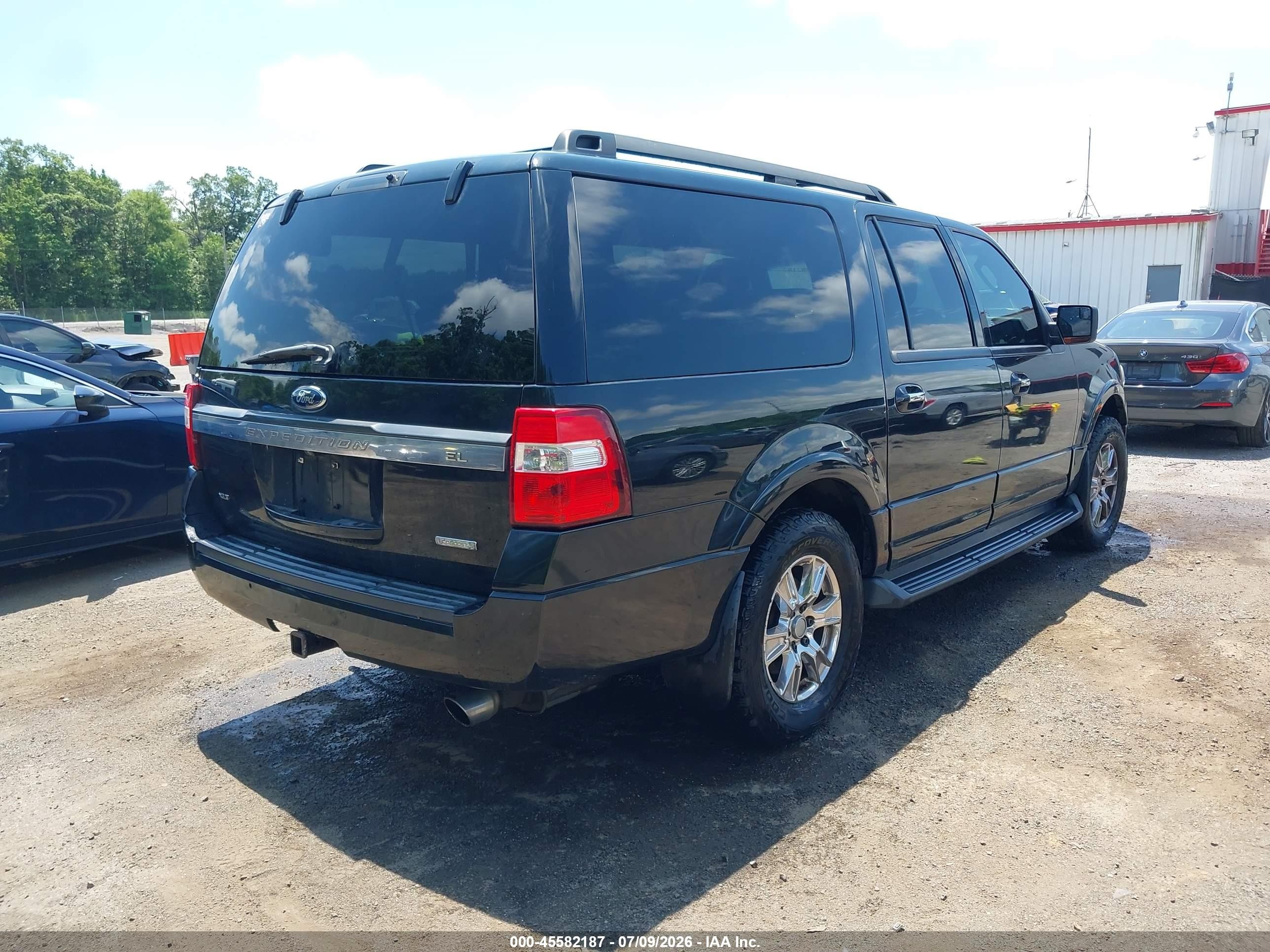 2015 Ford Expedition El Xlt Черный vin: 1FMJK1JT2FEF30782