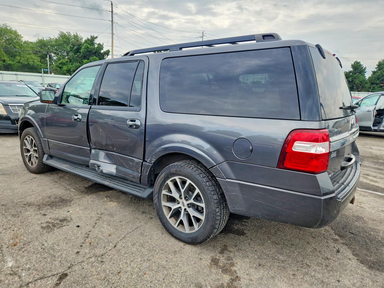 2015 Ford Expedition El Xlt Gray vin: 1FMJK1JT3FEF11013