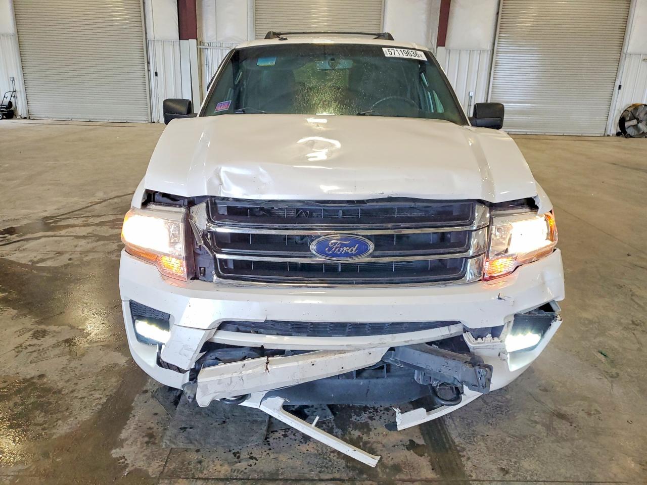 2015 Ford Expedition El Xlt White vin: 1FMJK1JT3FEF38549