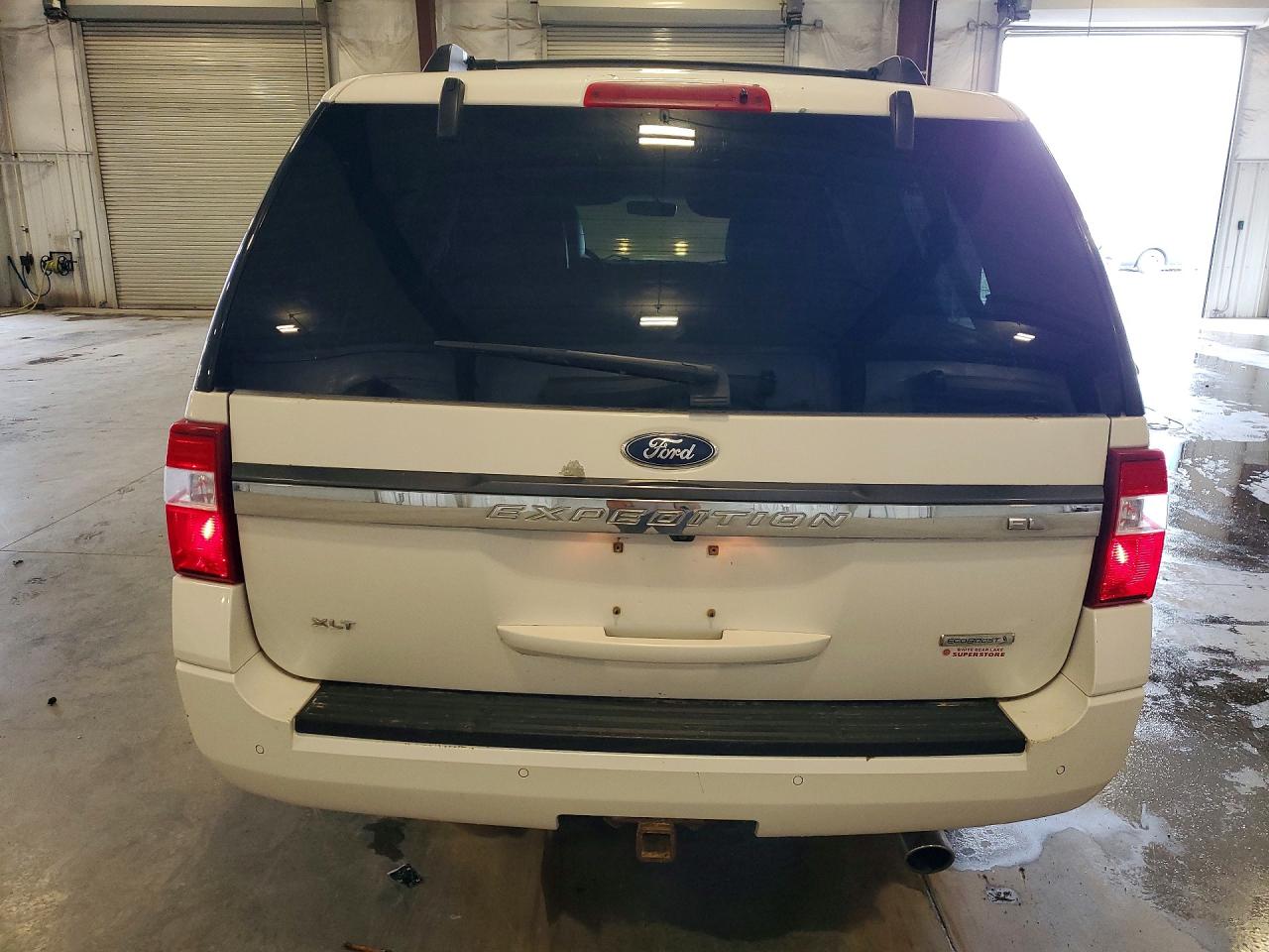 2015 Ford Expedition El Xlt White vin: 1FMJK1JT3FEF38549