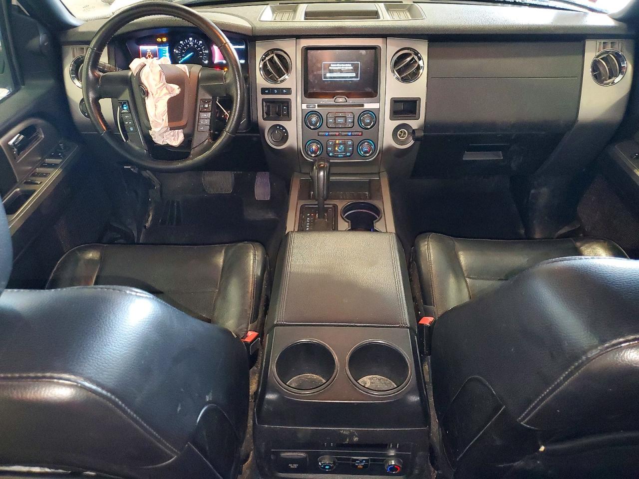 2015 Ford Expedition El Xlt White vin: 1FMJK1JT3FEF38549