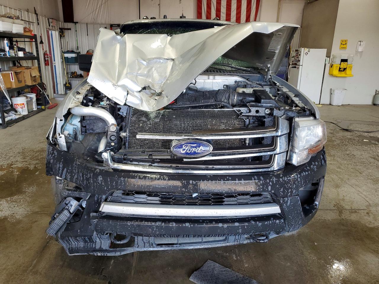 2016 Ford Expedition El Xlt Серебряный vin: 1FMJK1JT3GEF20893