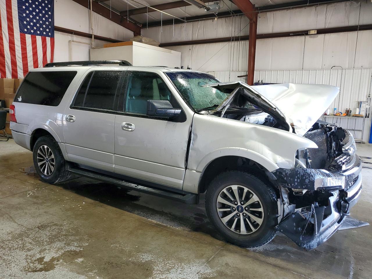 2016 Ford Expedition El Xlt Серебряный vin: 1FMJK1JT3GEF20893
