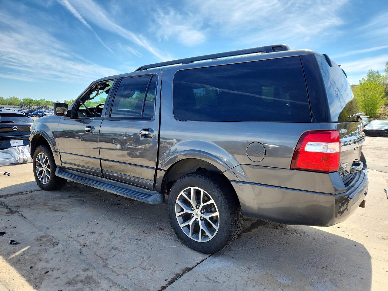 2015 Ford Expedition El Xlt Gray vin: 1FMJK1JT4FEF05009