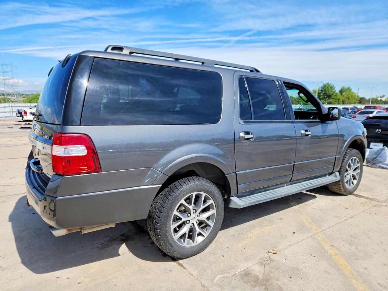 2015 Ford Expedition El Xlt Gray vin: 1FMJK1JT4FEF05009