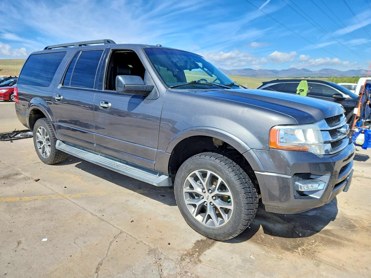 2015 Ford Expedition El Xlt Gray vin: 1FMJK1JT4FEF05009