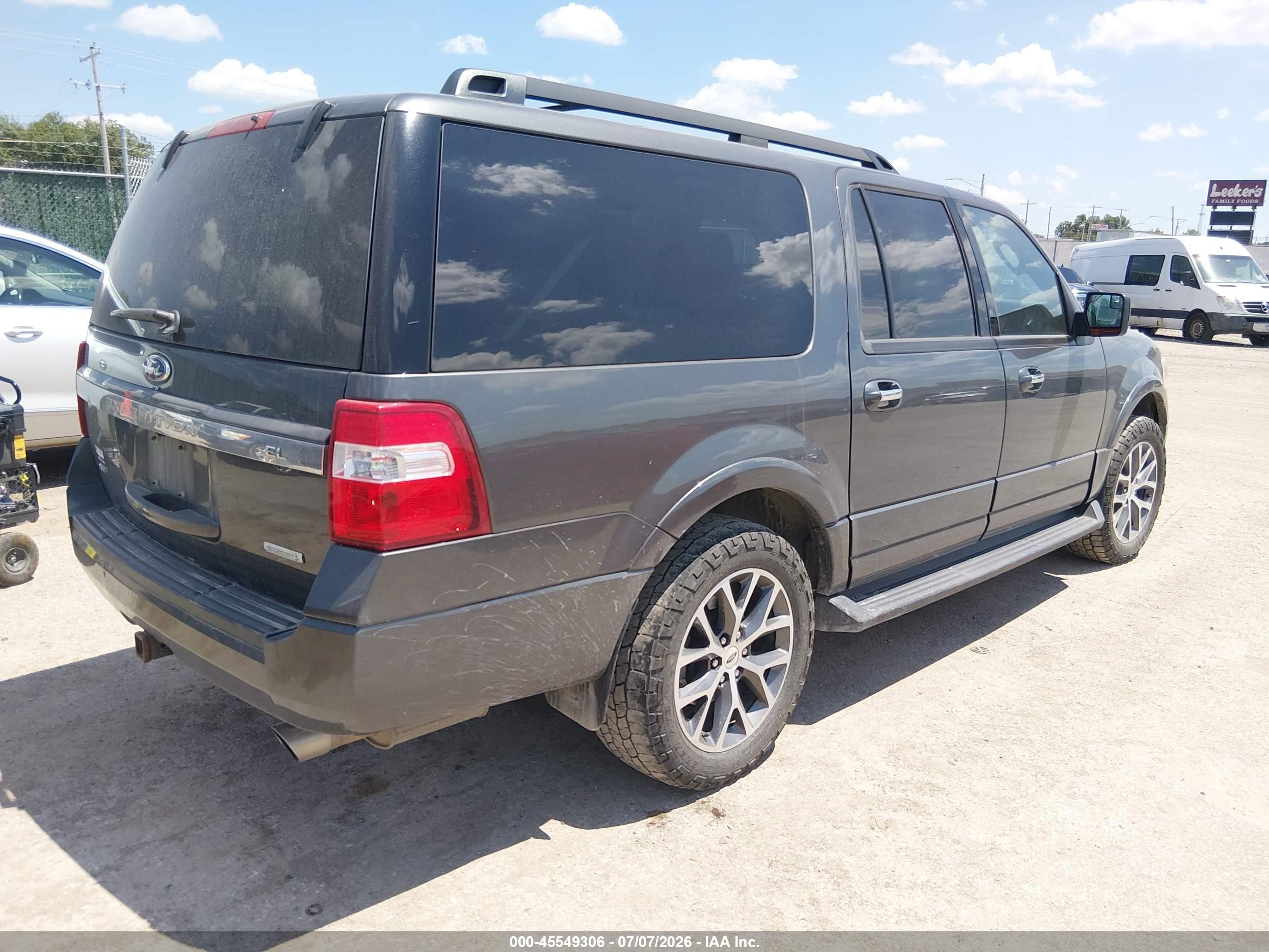 2015 Ford Expedition El King Ranch/xlt Gray vin: 1FMJK1JT4FEF06872