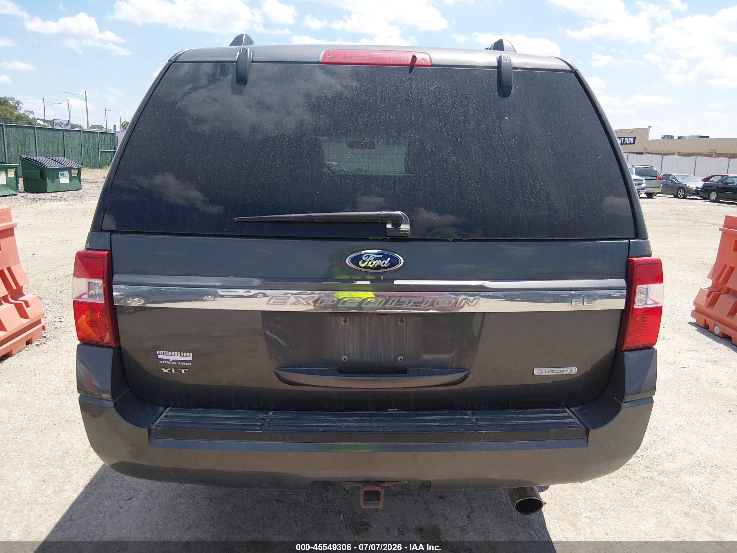 2015 Ford Expedition El King Ranch/xlt Gray vin: 1FMJK1JT4FEF06872
