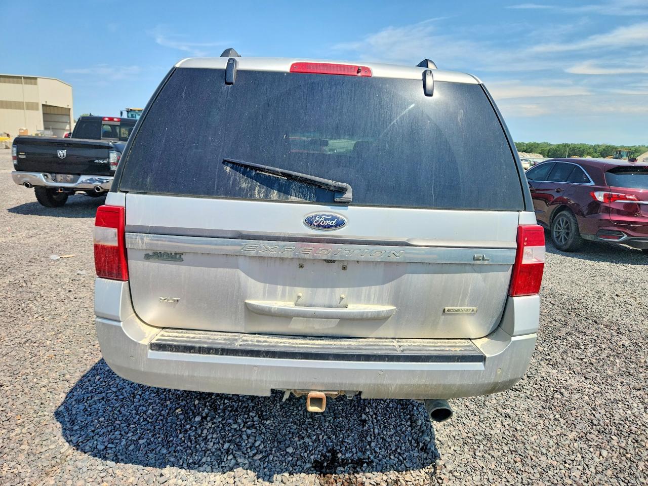 2015 Ford Expedition El Xlt Silver vin: 1FMJK1JT4FEF43971