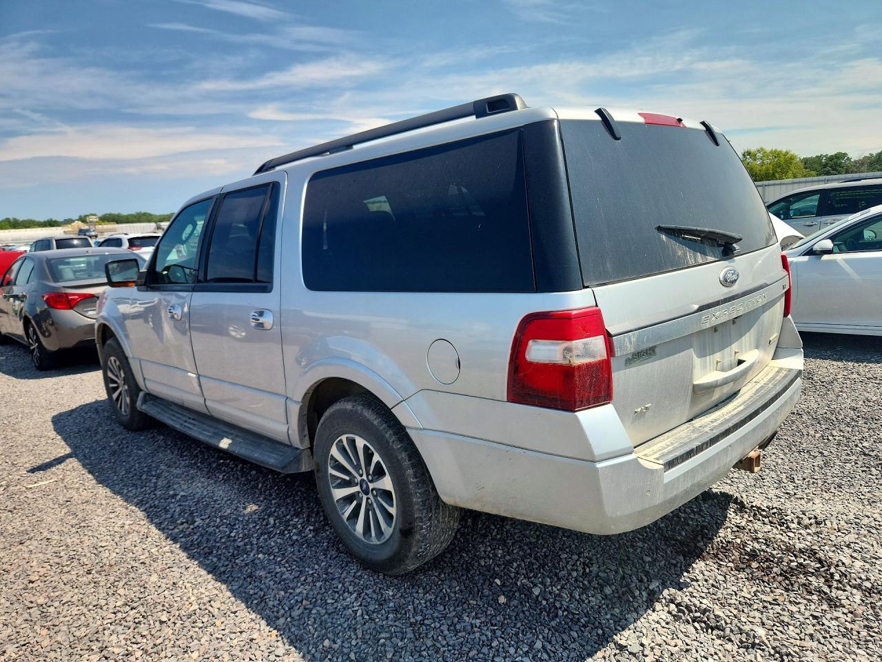 2015 Ford Expedition El Xlt Silver vin: 1FMJK1JT4FEF43971