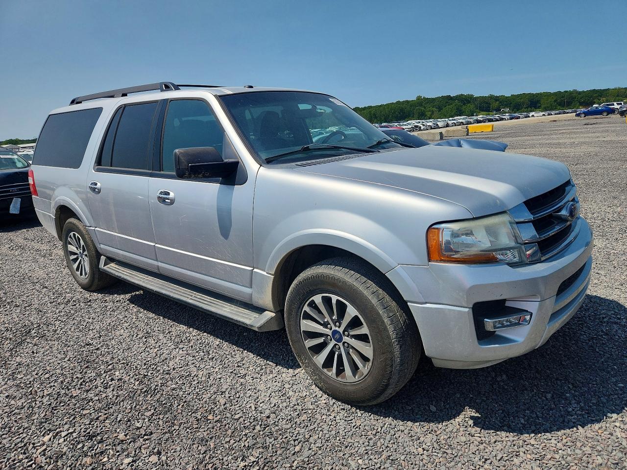 2015 Ford Expedition El Xlt Silver vin: 1FMJK1JT4FEF43971