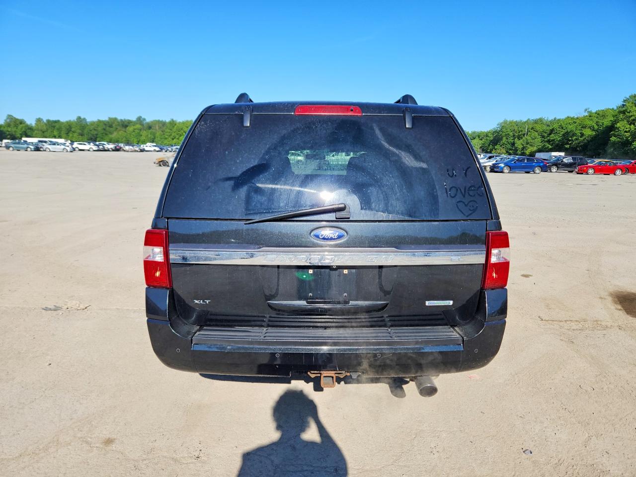 2015 Ford Expedition El Xlt Black vin: 1FMJK1JT5FEF11496