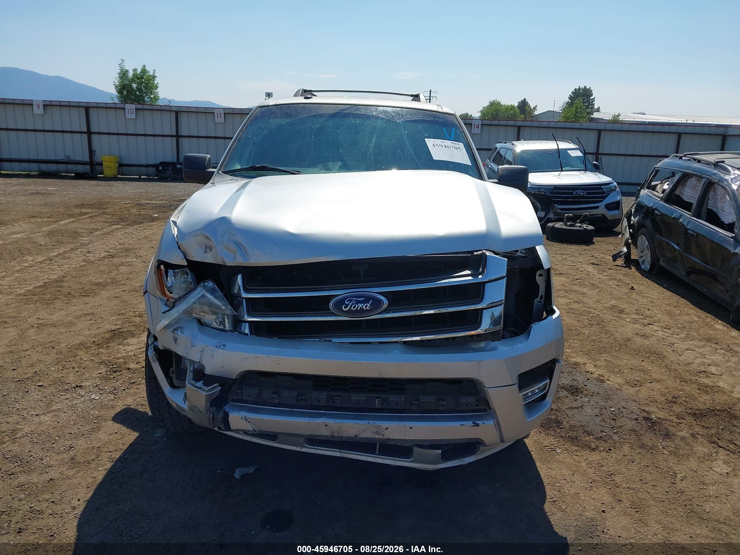 2015 Ford Expedition El Xlt Silver vin: 1FMJK1JT5FEF38441