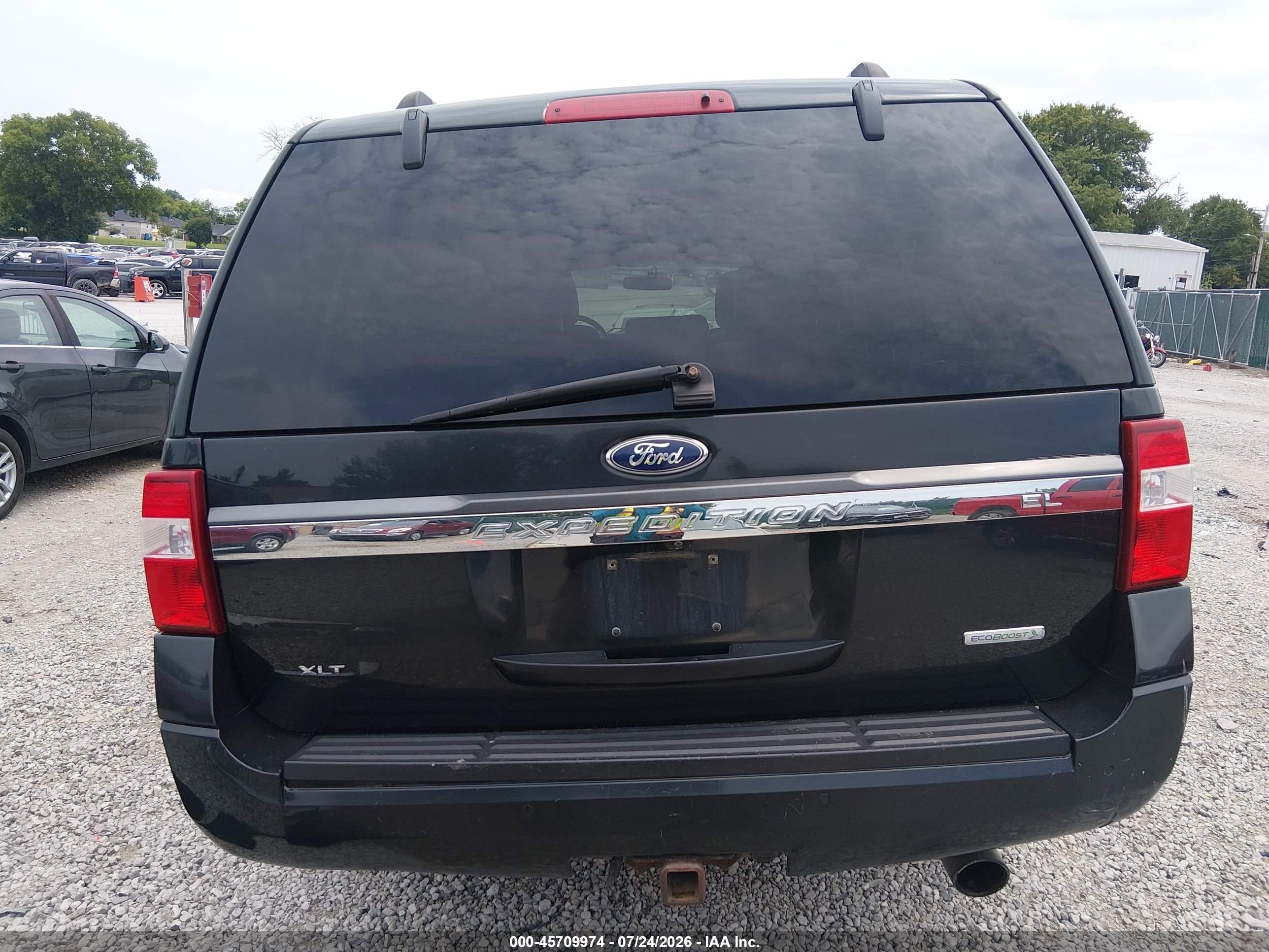 2015 Ford Expedition El Xlt Black vin: 1FMJK1JT5FEF45373