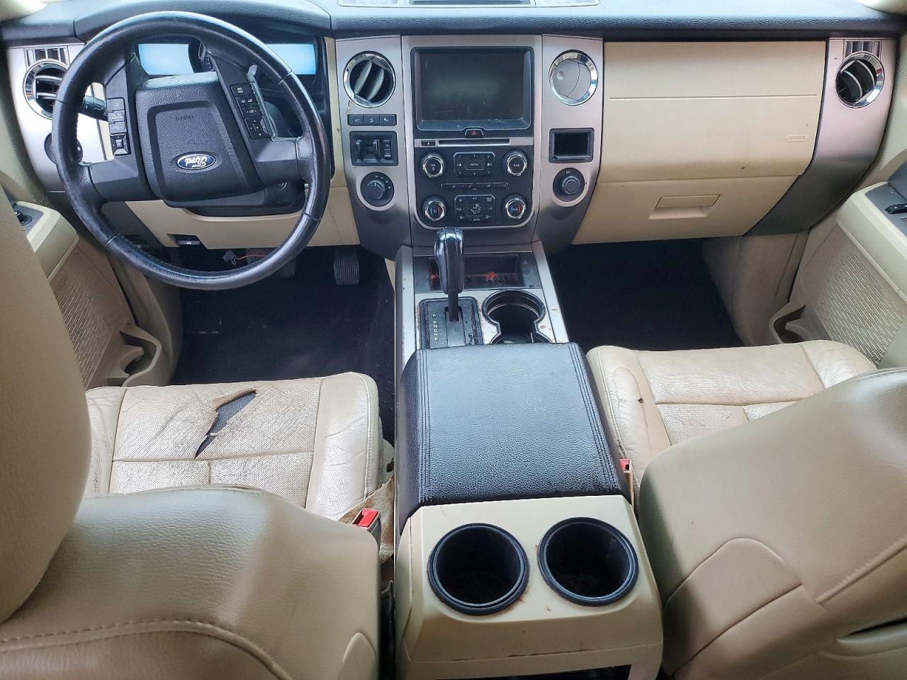 2015 Ford Expedition El Xlt White vin: 1FMJK1JT6FEF14746