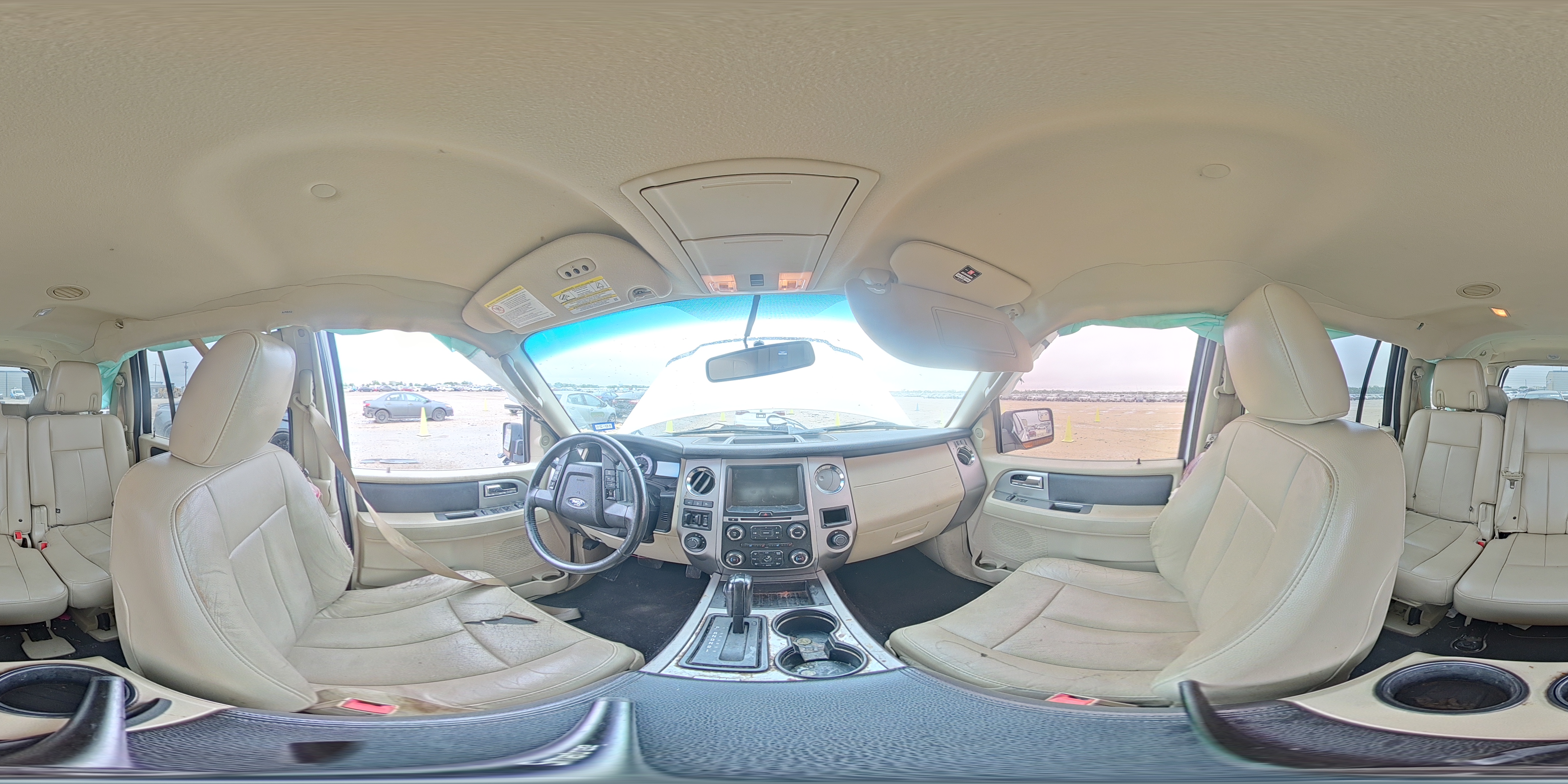 2015 Ford Expedition El Xlt White vin: 1FMJK1JT6FEF14746