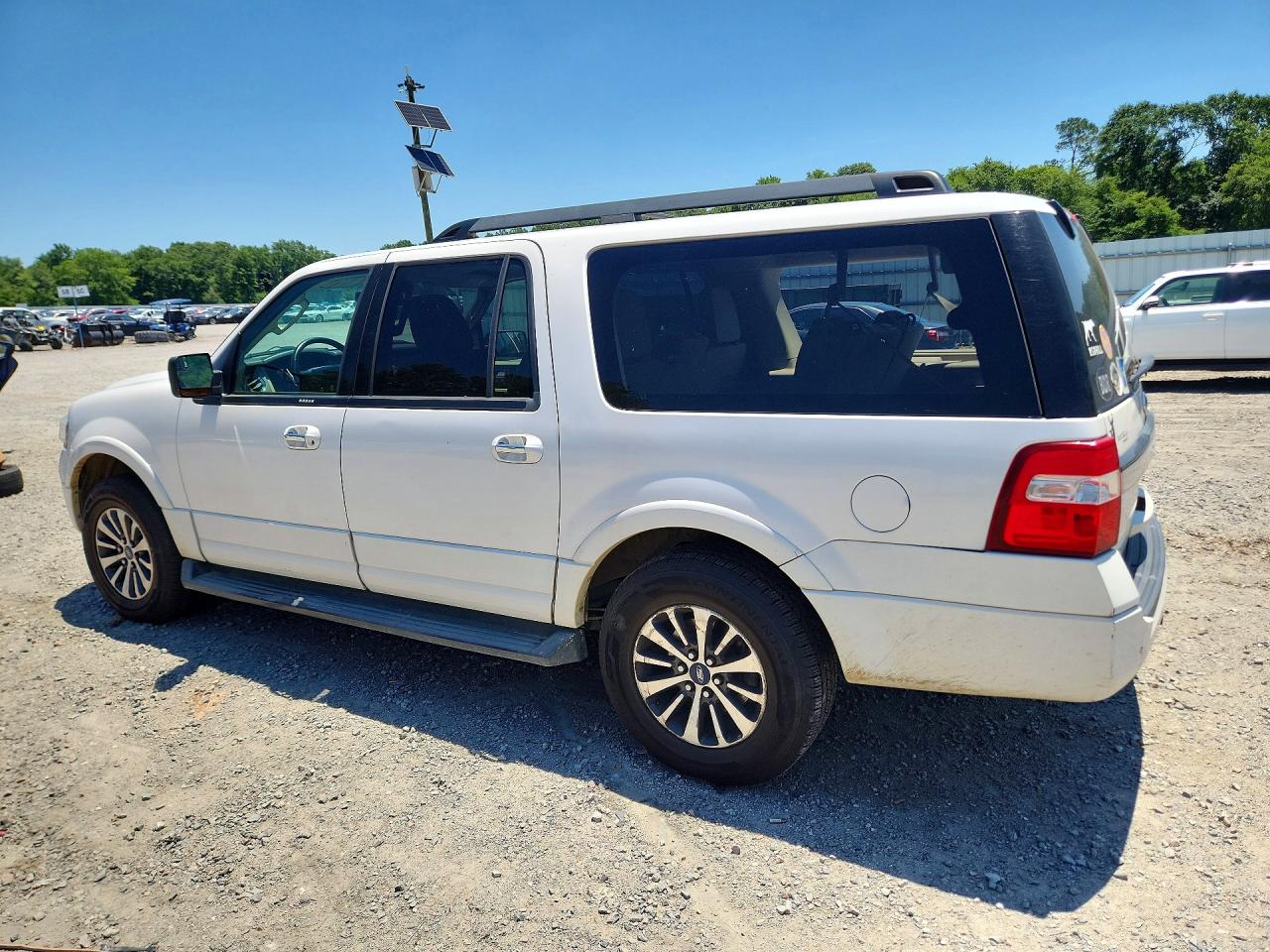 2015 Ford Expedition El Xlt White vin: 1FMJK1JT7FEF43737