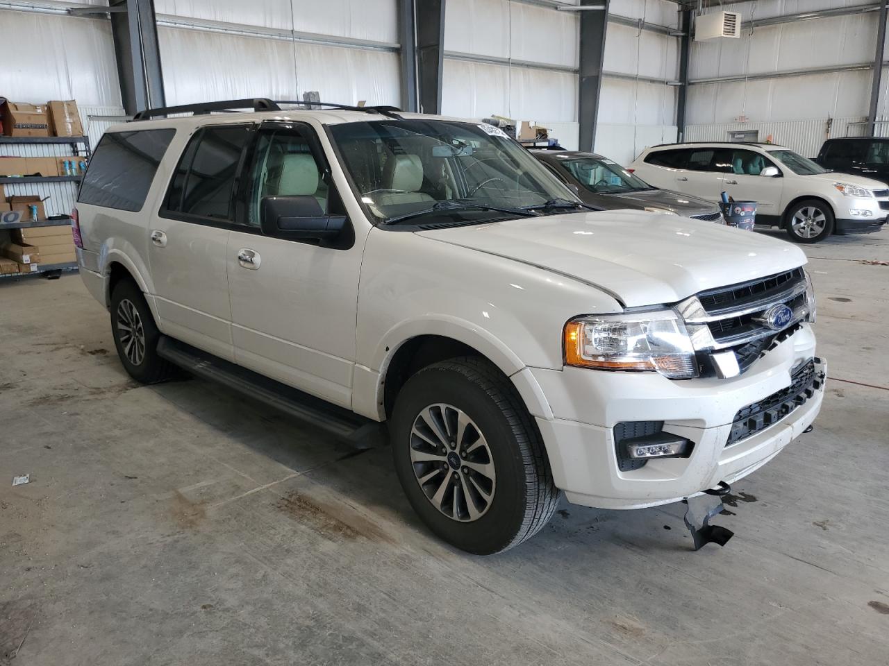2017 Ford Expedition El Xlt White vin: 1FMJK1JT7HEA28580