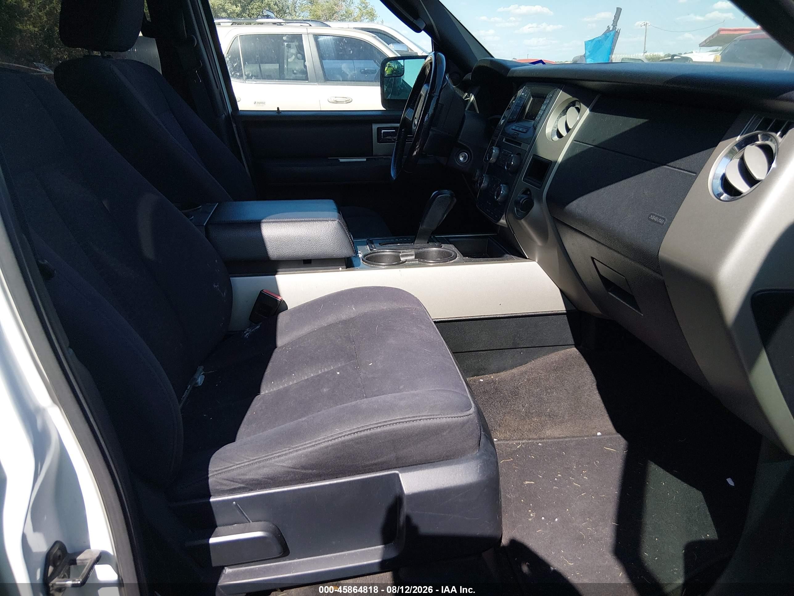 2015 Ford Expedition El Xlt White vin: 1FMJK1JT8FEF25313