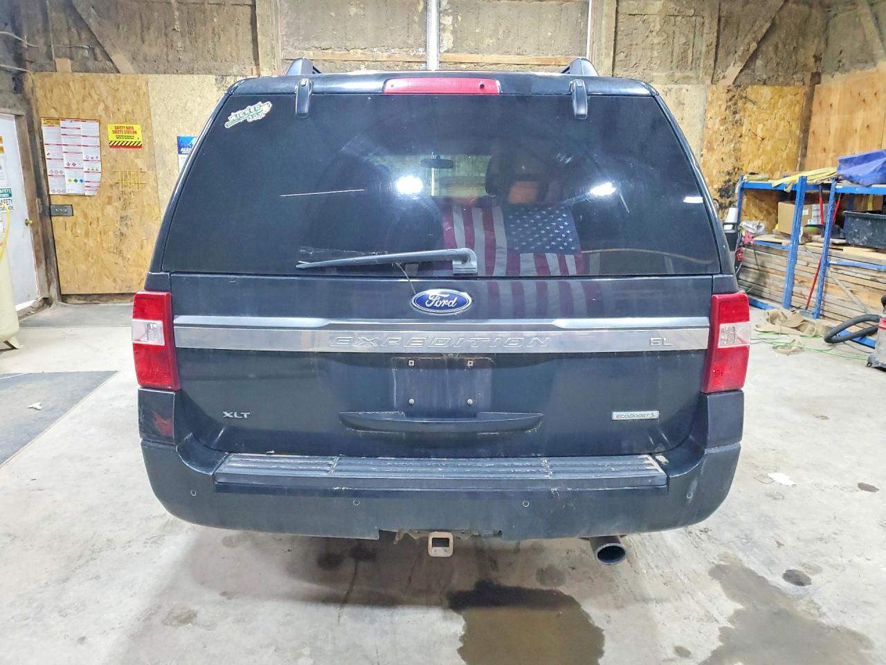 2015 Ford Expedition El Xlt Black vin: 1FMJK1JTXFEF11509
