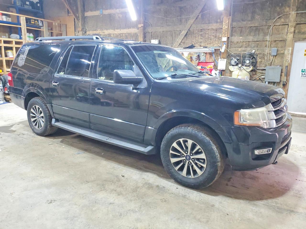2015 Ford Expedition El Xlt Black vin: 1FMJK1JTXFEF11509