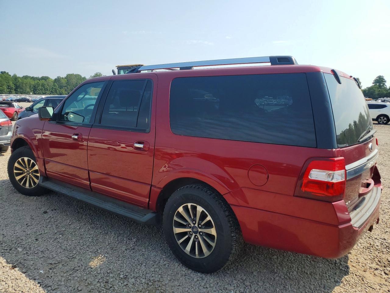2015 Ford Expedition El Xlt Burgundy vin: 1FMJK1JTXFEF20064