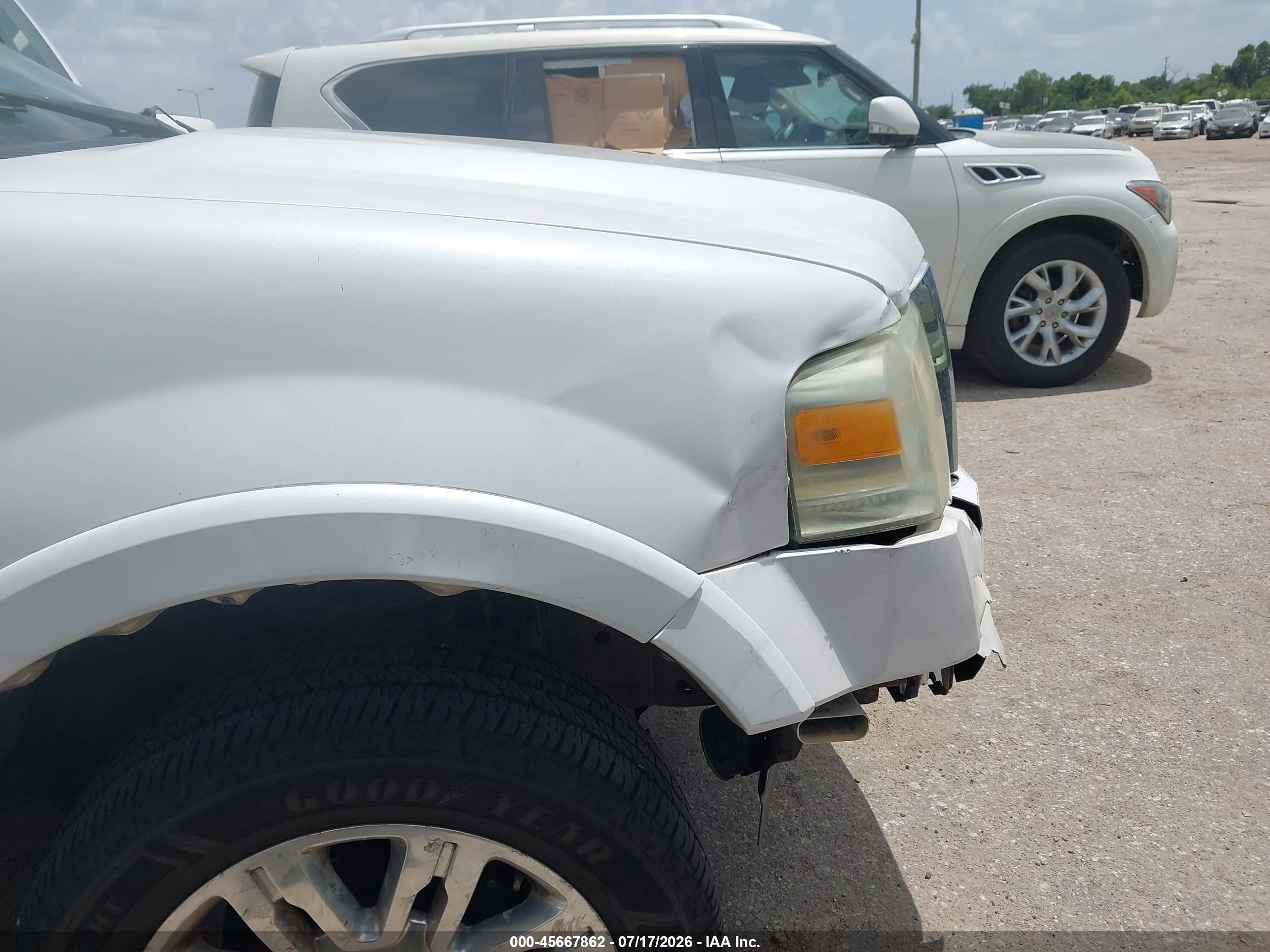 2012 Ford Expedition El Limited White vin: 1FMJK1K50CEF09599