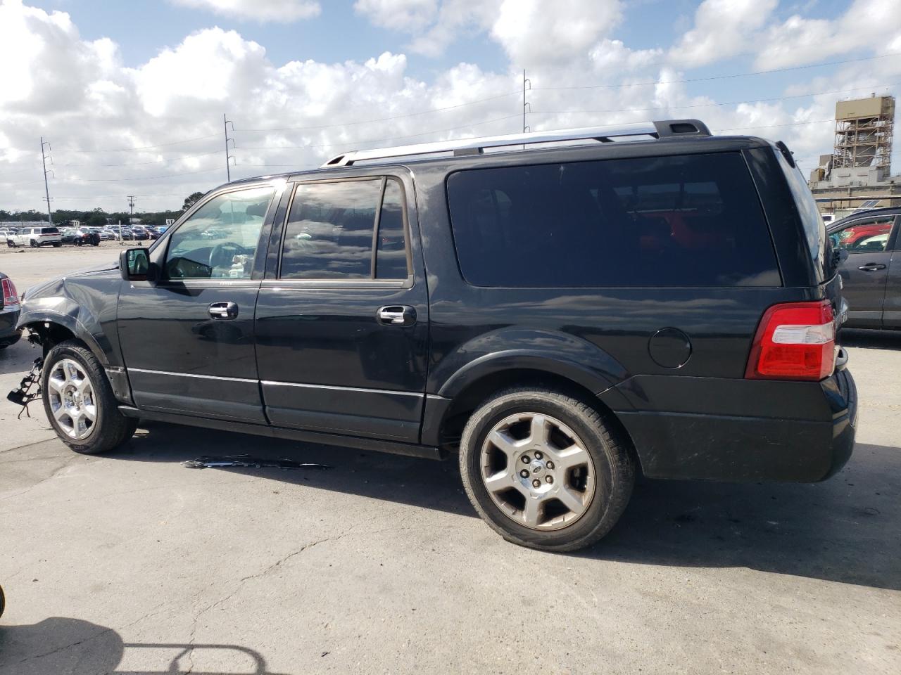 2014 Ford Expedition El Limited Black vin: 1FMJK1K50EEF04700