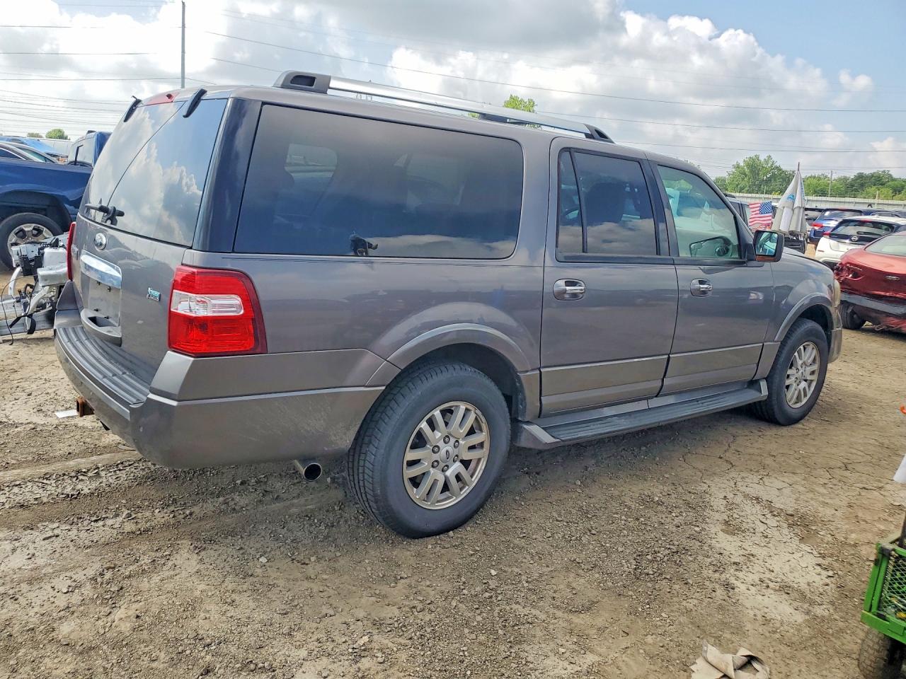 2014 Ford Expedition El Limited Серый vin: 1FMJK1K51EEF33719