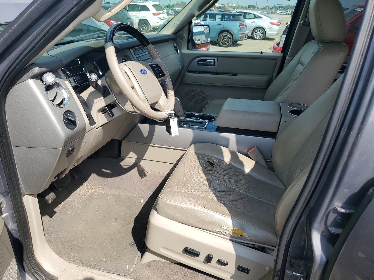 2014 Ford Expedition El Limited Серый vin: 1FMJK1K51EEF33719