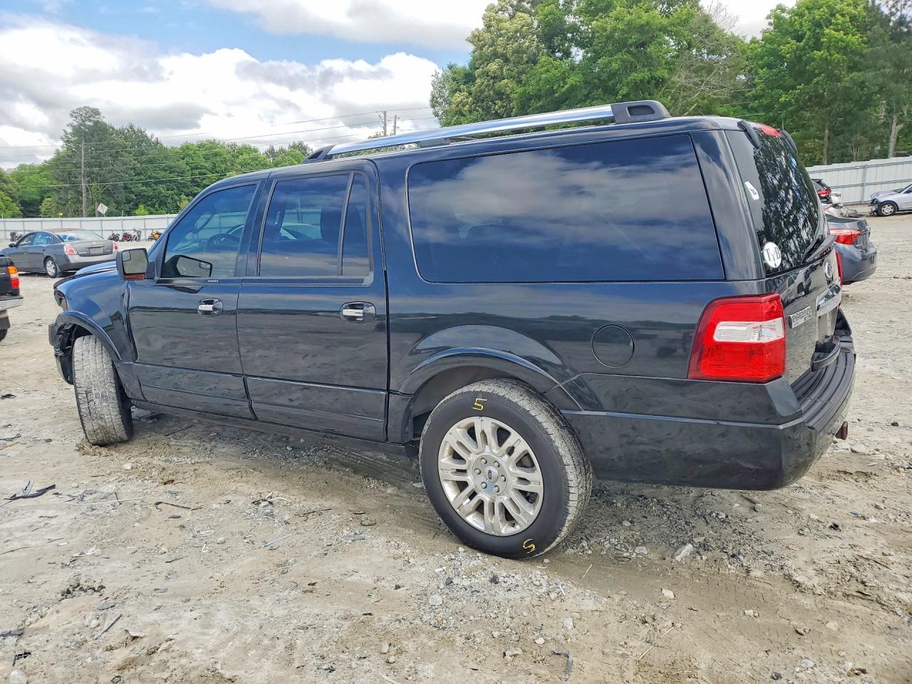 2014 Ford Expedition El Limited Black vin: 1FMJK1K52EEF61528
