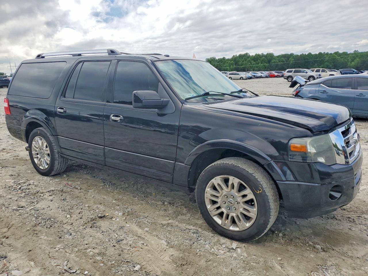 2014 Ford Expedition El Limited Black vin: 1FMJK1K52EEF61528