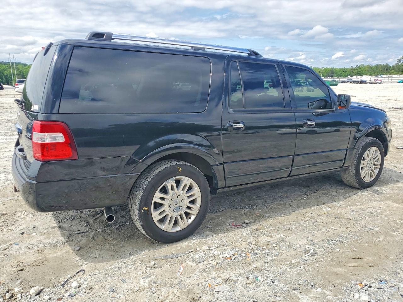 2014 Ford Expedition El Limited Black vin: 1FMJK1K52EEF61528
