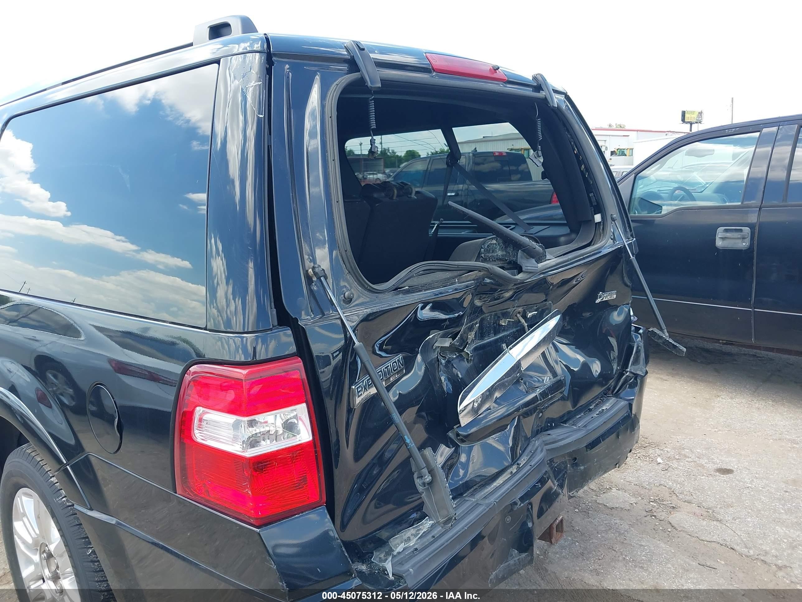 2012 Ford Expedition El Limited Black vin: 1FMJK1K53CEF14943