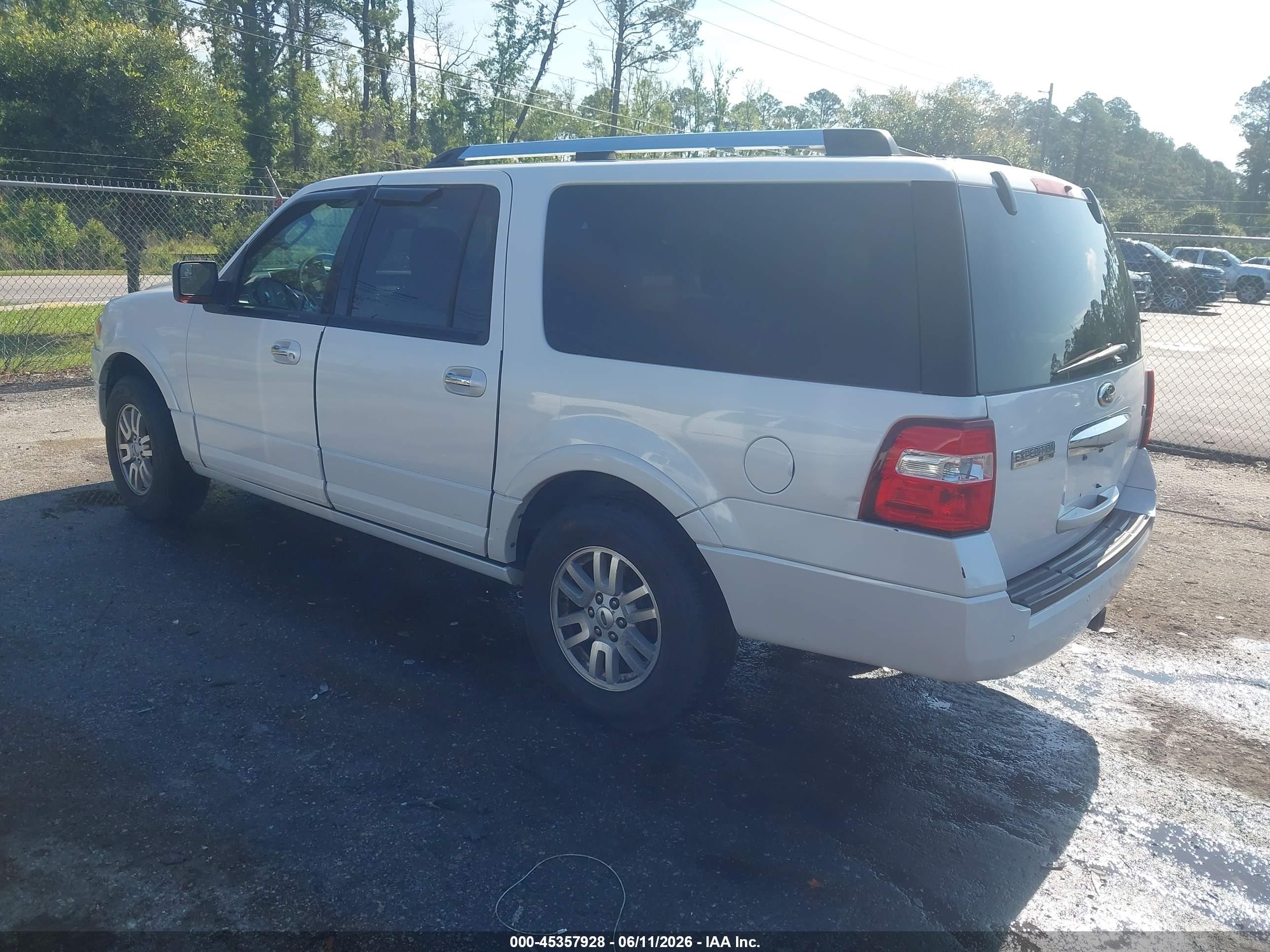 2012 Ford Expedition El Limited Cream vin: 1FMJK1K53CEF35632