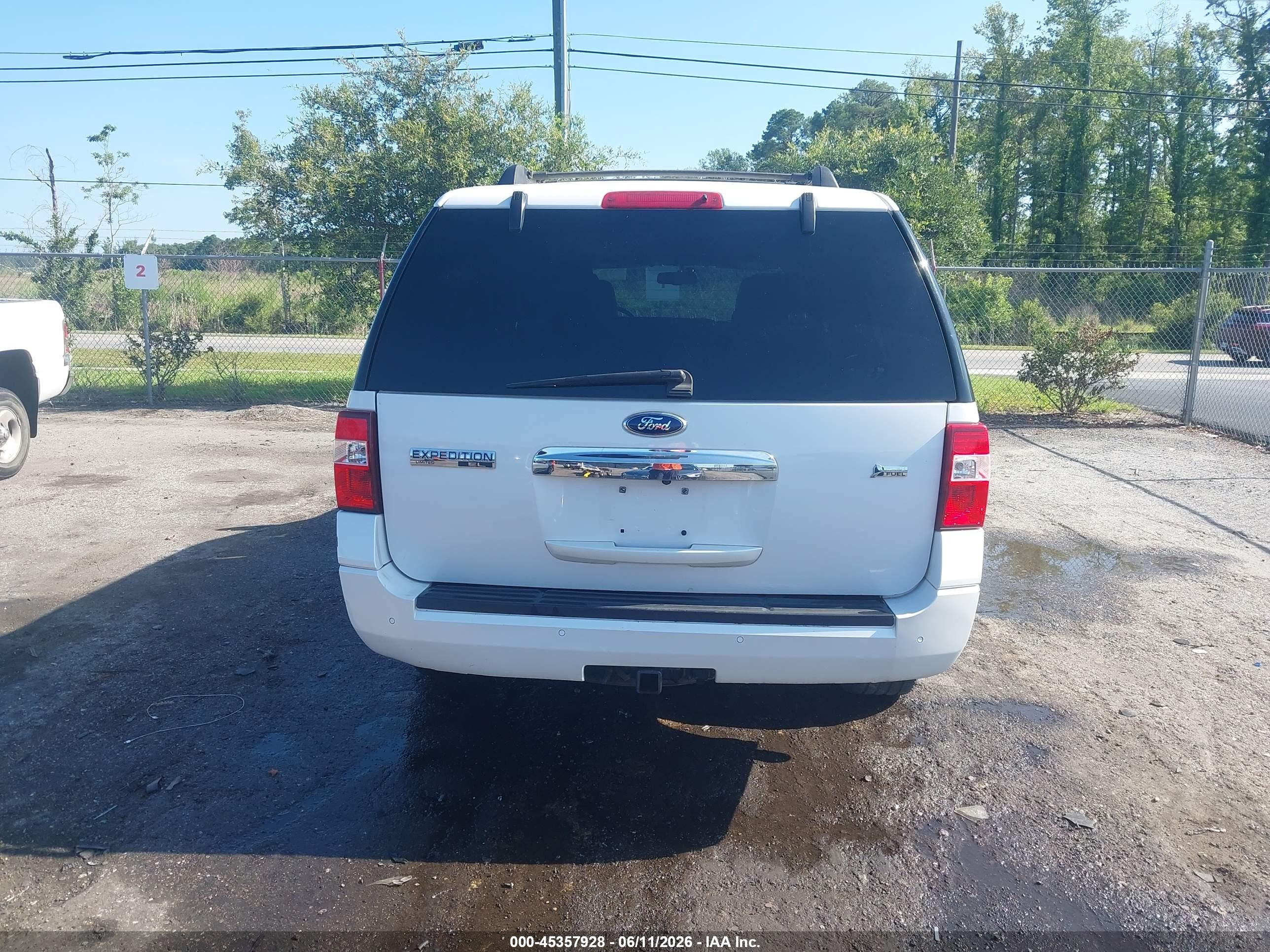 2012 Ford Expedition El Limited Cream vin: 1FMJK1K53CEF35632