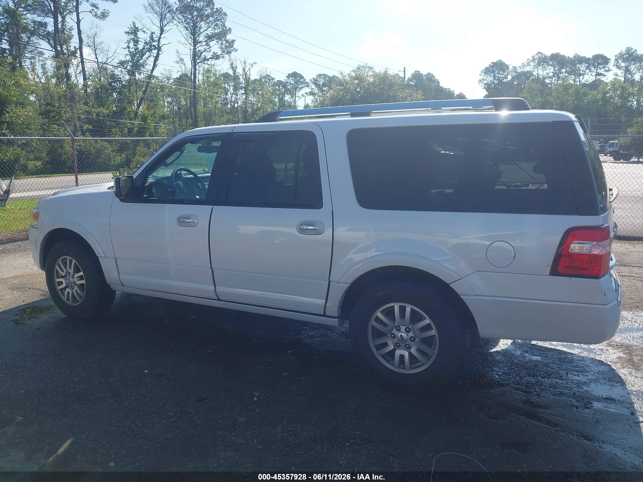 2012 Ford Expedition El Limited Cream vin: 1FMJK1K53CEF35632