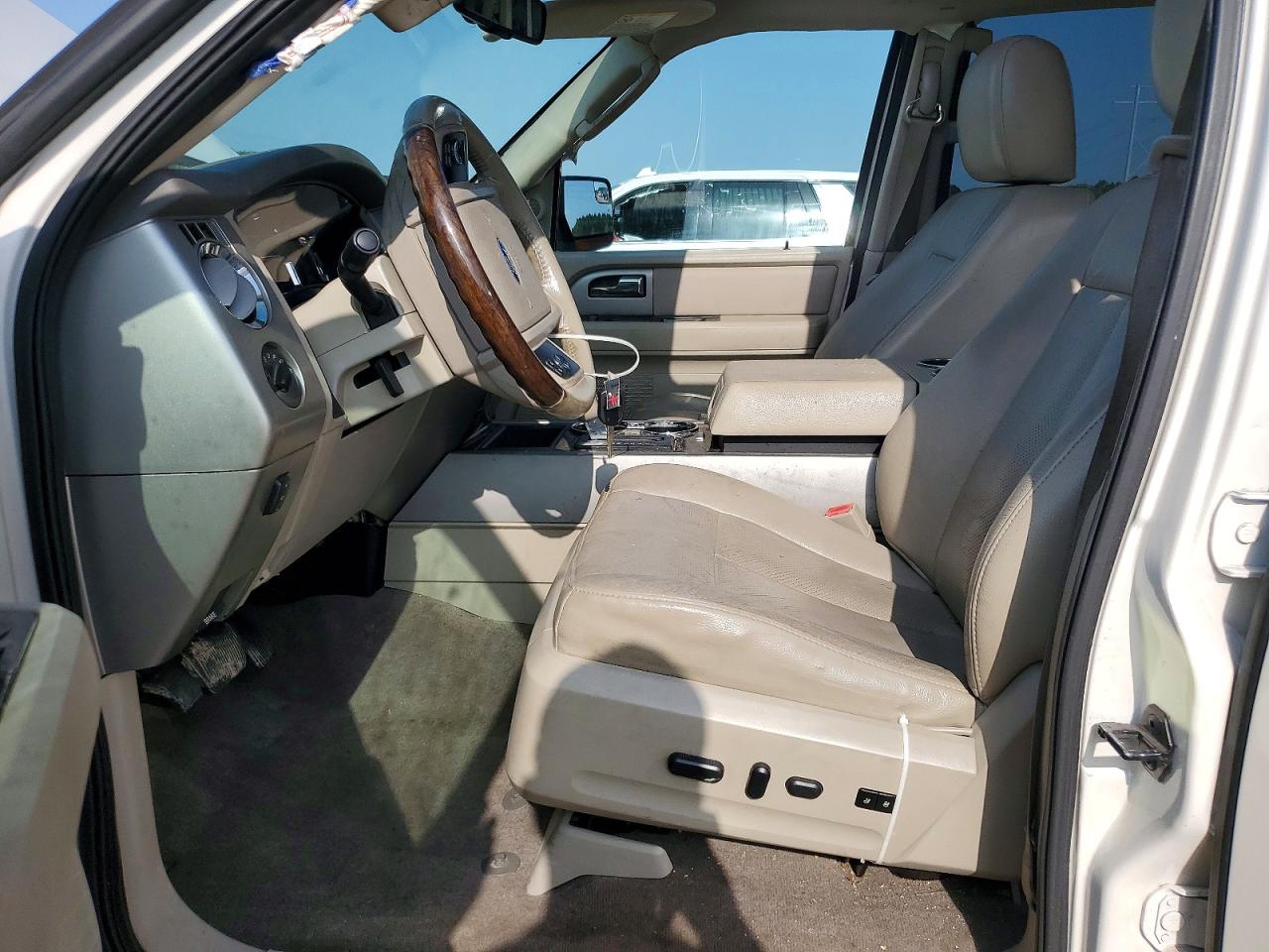 2012 Ford Expedition El Limited White vin: 1FMJK1K53CEF46548