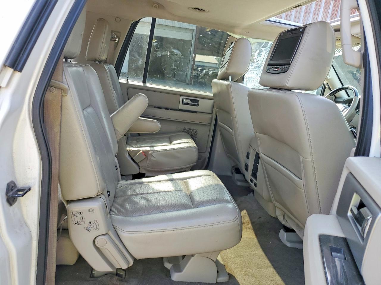 2012 Ford Expedition El Limited White vin: 1FMJK1K53CEF46548