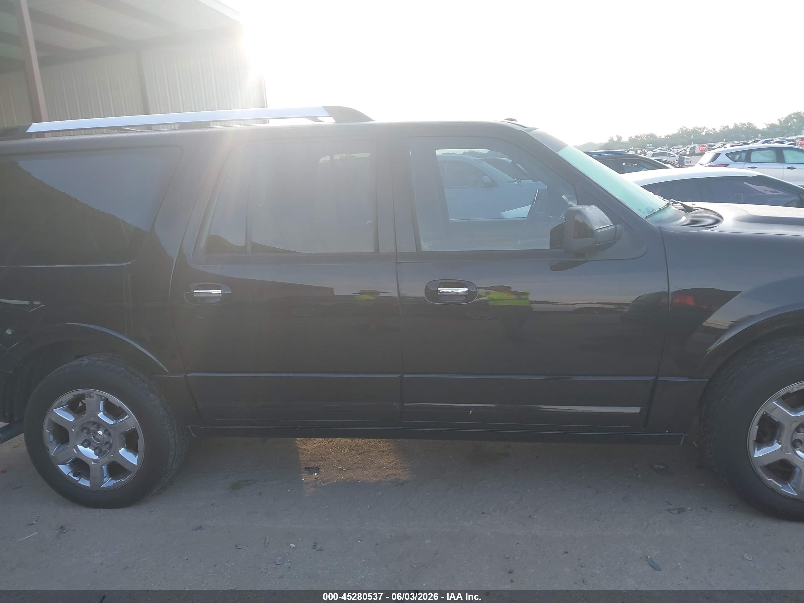 2013 Ford Expedition El Limited Black vin: 1FMJK1K53DEF23580