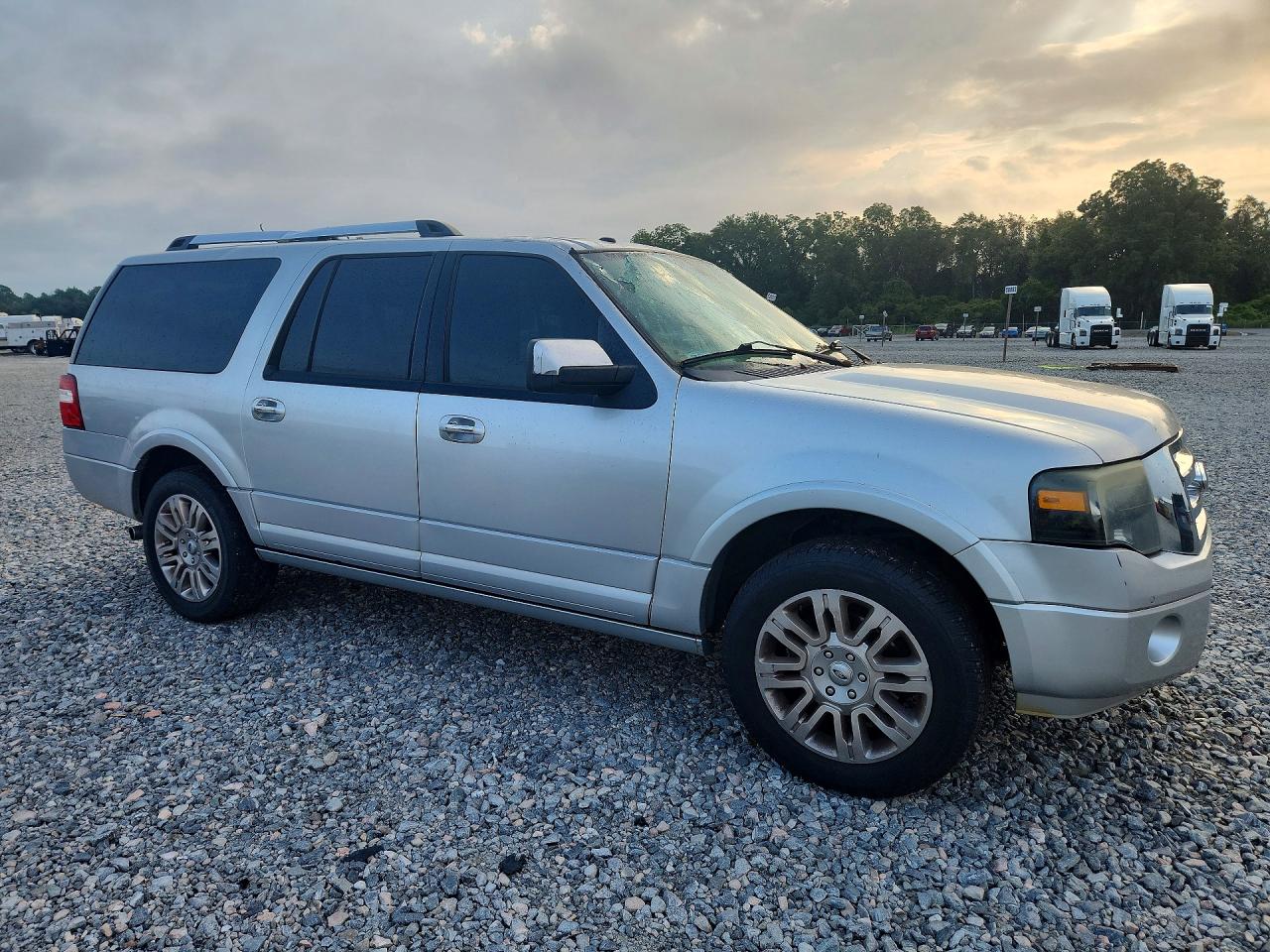 2013 Ford Expedition El Limited Серебряный vin: 1FMJK1K53DEF46048