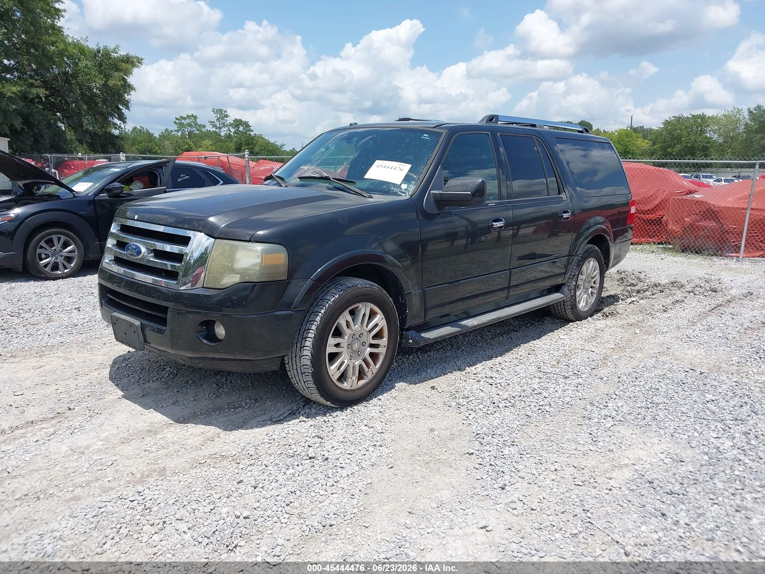 2011 Ford Expedition El Limited Black vin: 1FMJK1K54BEF02038