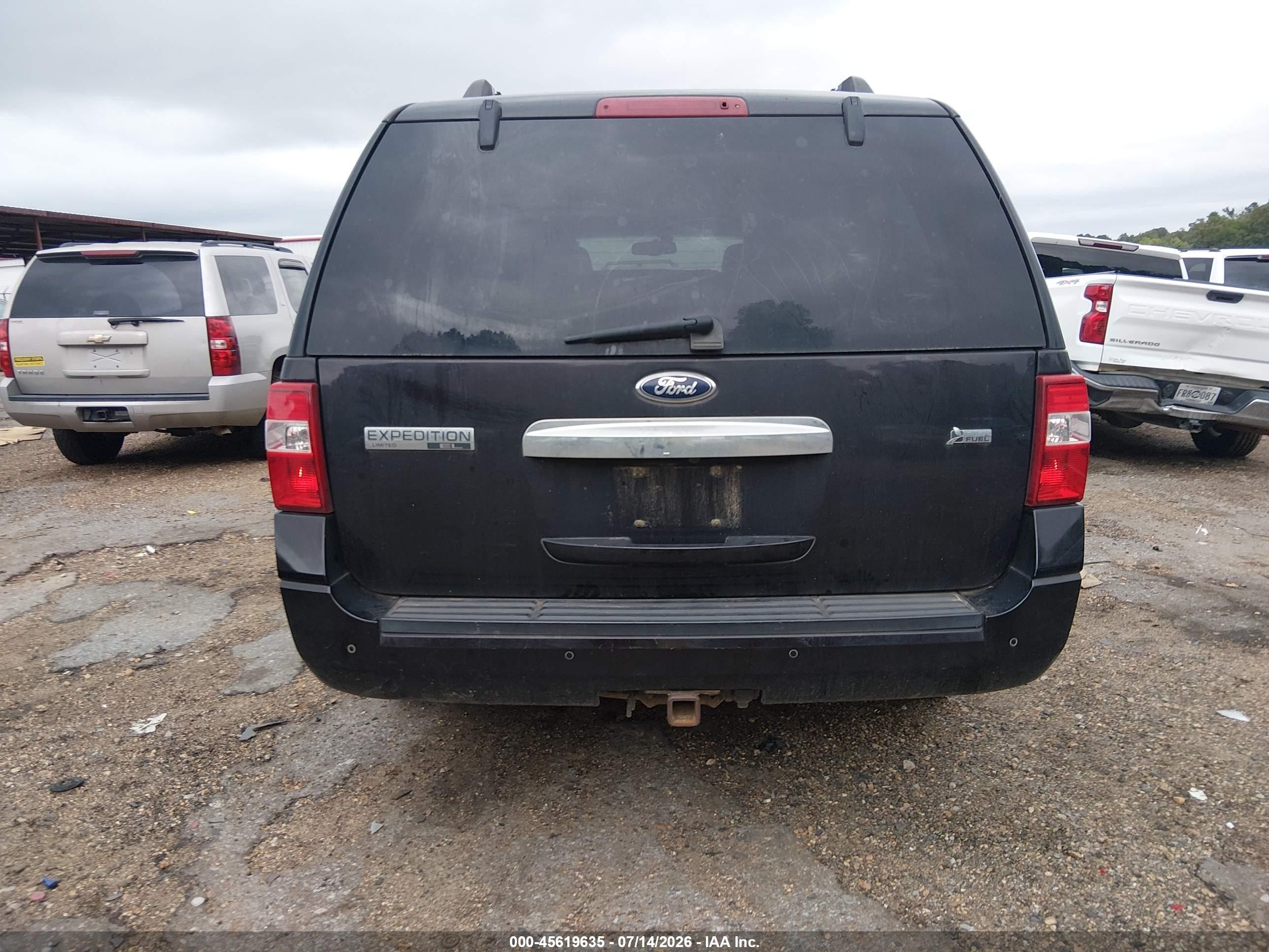 2013 Ford Expedition El Limited Черный vin: 1FMJK1K54DEF21434