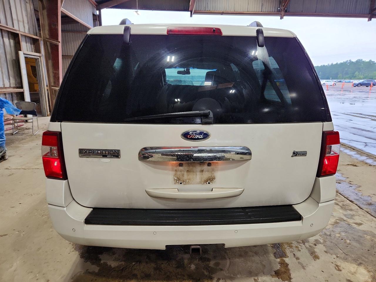 2013 Ford Expedition El Limited White vin: 1FMJK1K54DEF23149