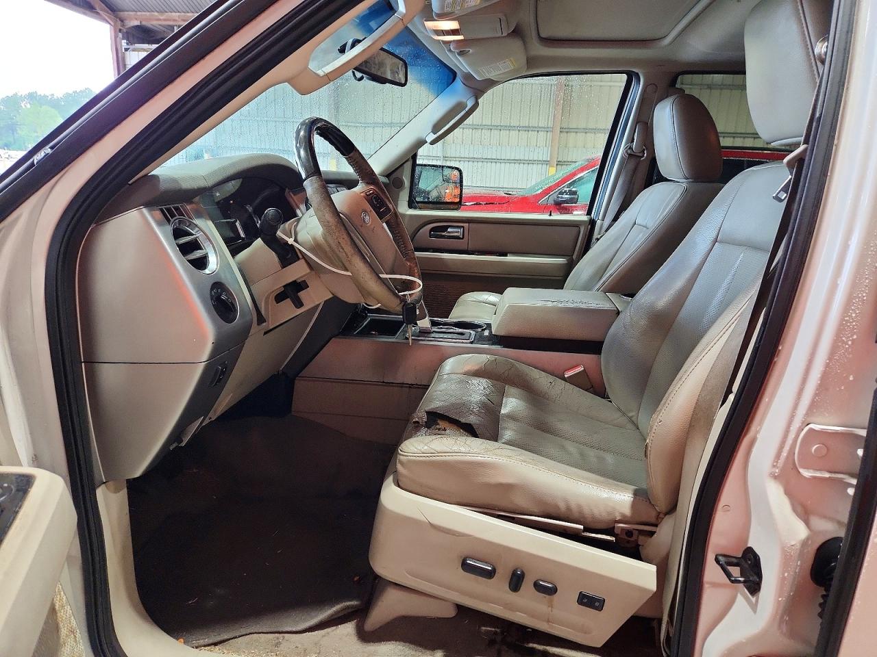 2013 Ford Expedition El Limited White vin: 1FMJK1K54DEF23149