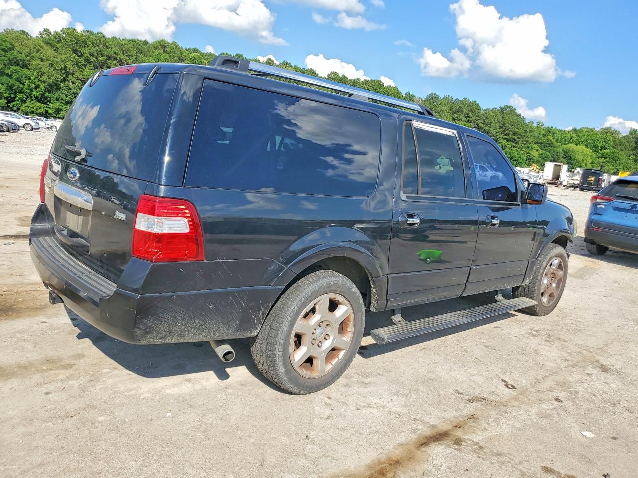 2014 Ford Expedition El Limited Black vin: 1FMJK1K54EEF35917