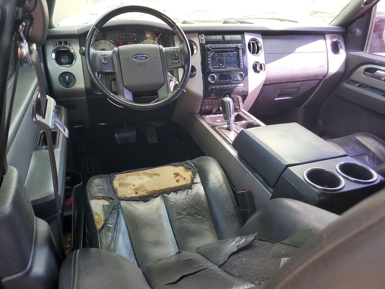 2014 Ford Expedition El Limited Black vin: 1FMJK1K54EEF35917