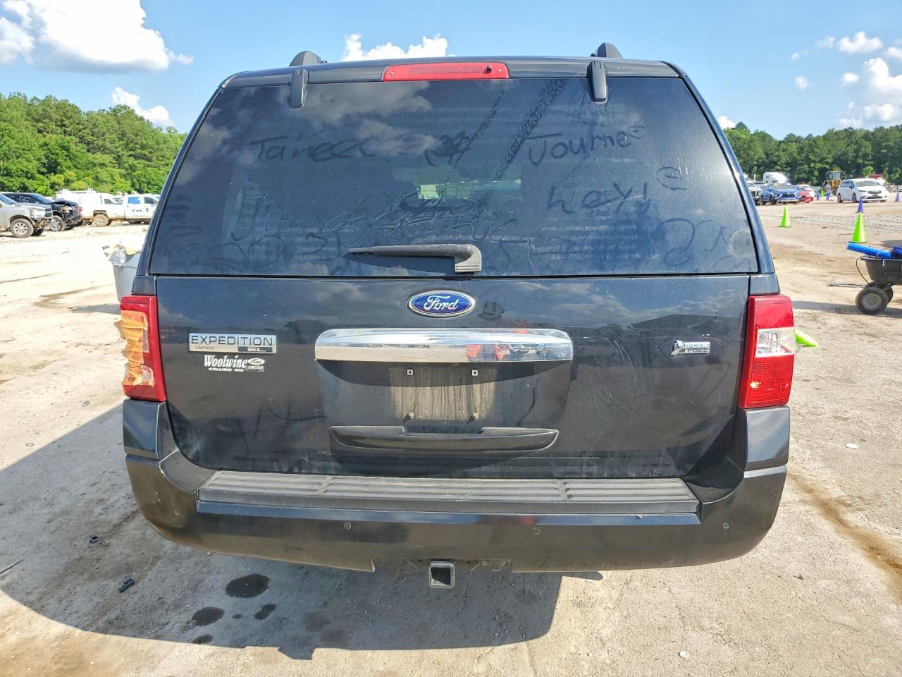 2014 Ford Expedition El Limited Black vin: 1FMJK1K54EEF35917
